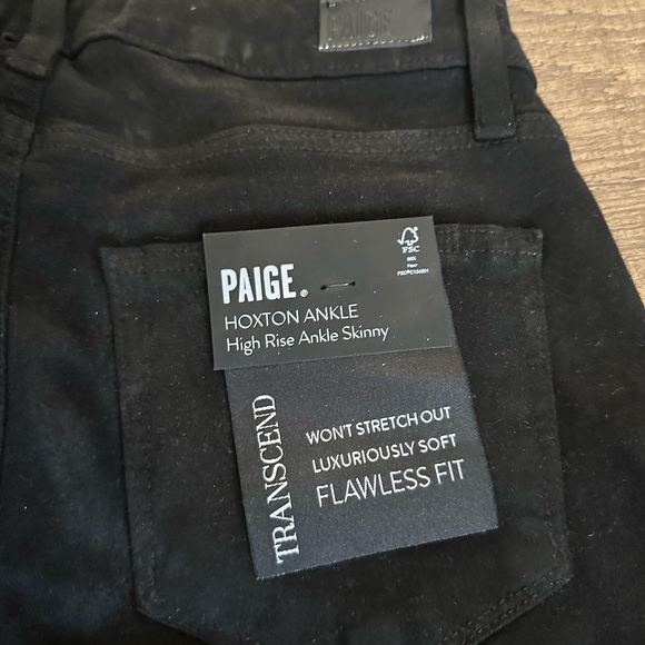 Brand new with tags Black Paige Hoxton Ankle High Rise Ankle Skinny - Picture 5 of 8